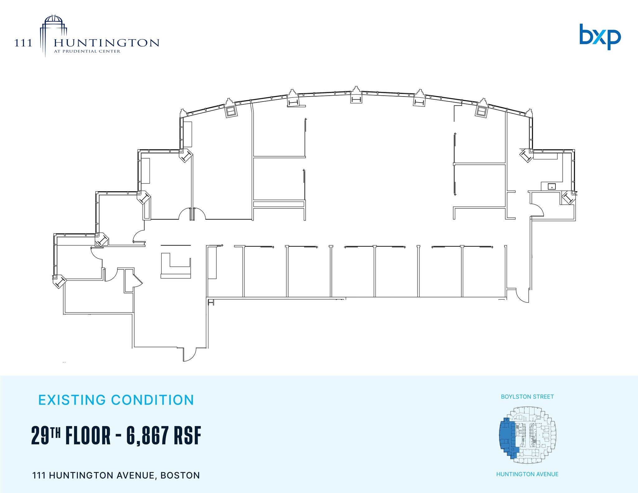 111 Huntington Ave, Boston, MA for lease Site Plan- Image 1 of 1