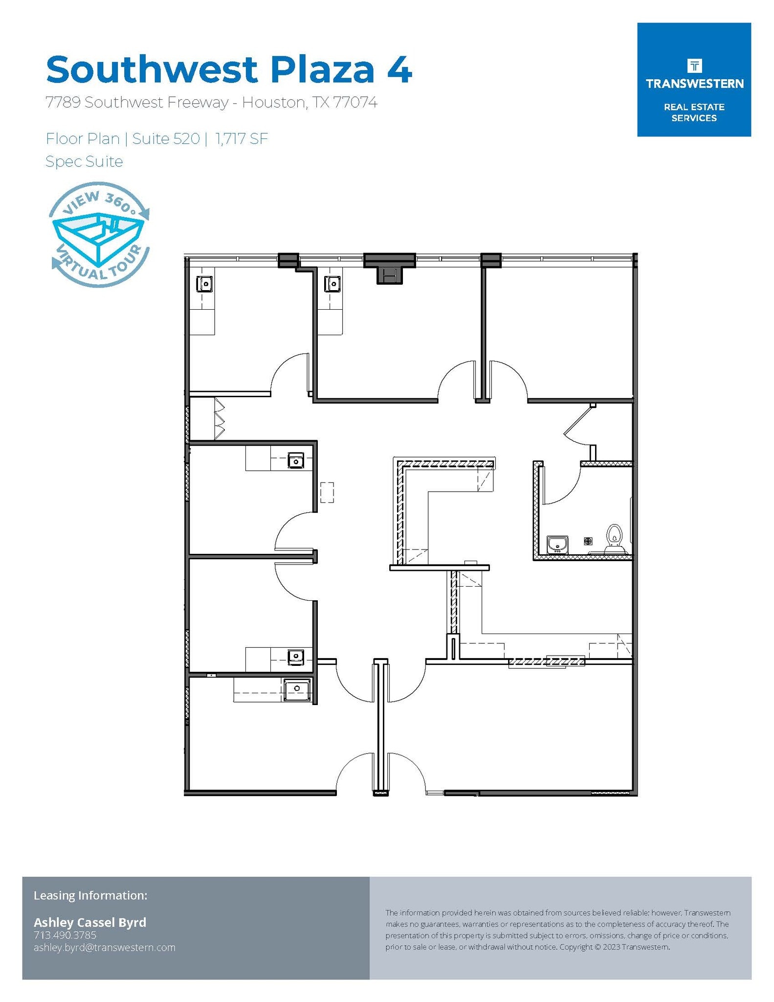 7737 Southwest Fwy, Houston, TX for lease Floor Plan- Image 1 of 1