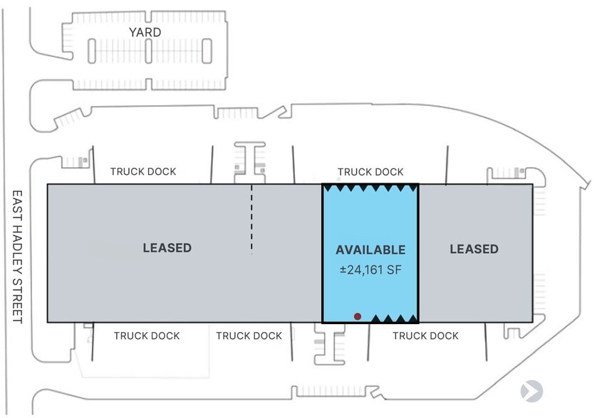 1250 E Hadley St, Phoenix, AZ à louer - Plan de site - Image 3 de 4