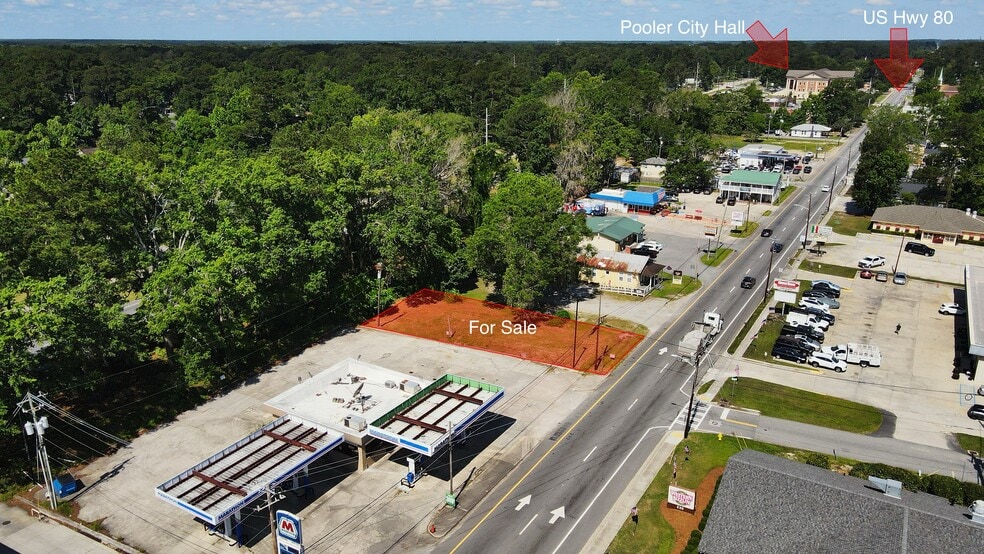 225 US-80, Pooler, GA for sale - Aerial - Image 2 of 4