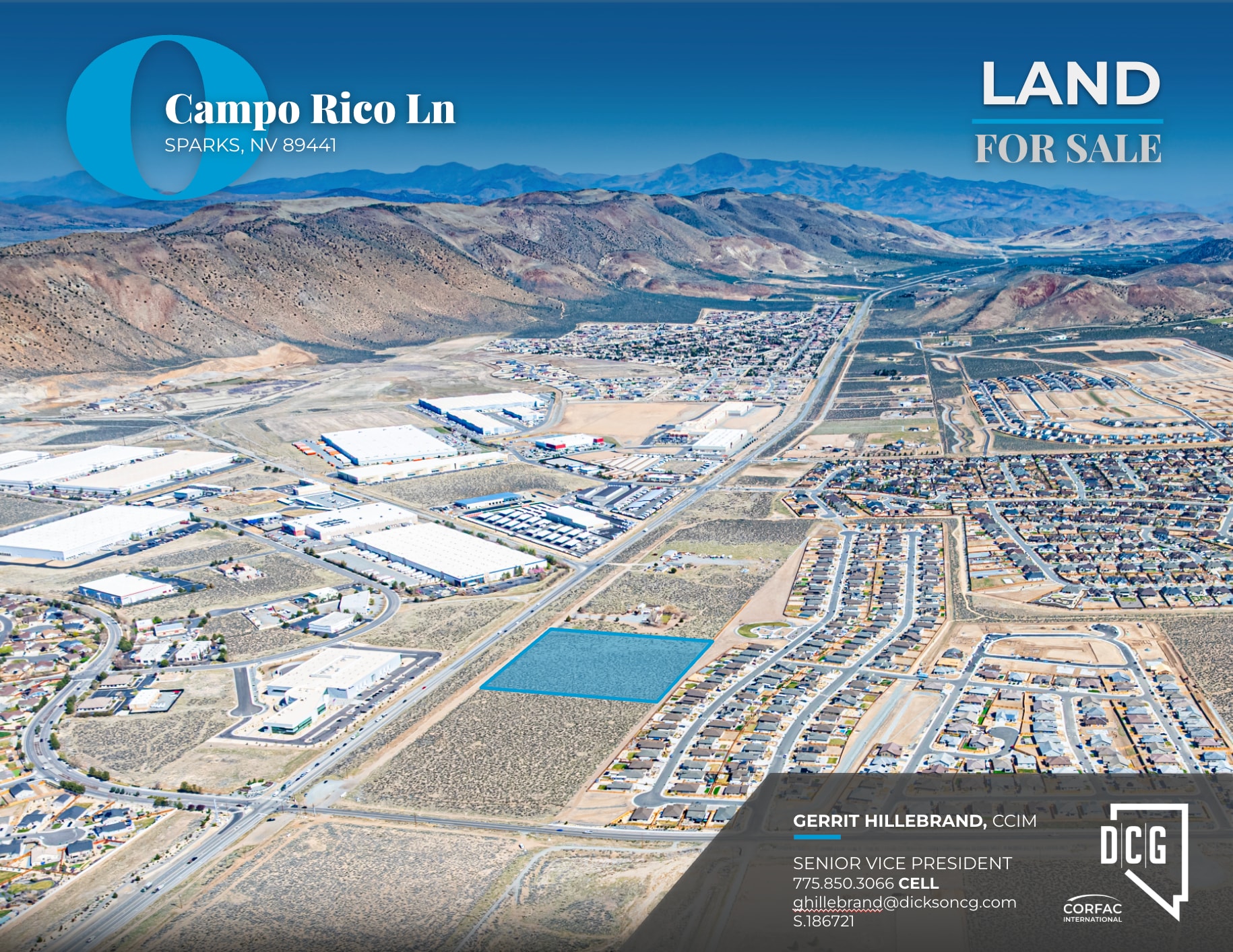 0 Campo Rico, Sparks, NV for sale Primary Photo- Image 1 of 4