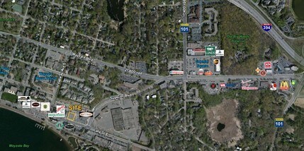 755-795 E Lake St, Wayzata, MN - AÉRIEN  Vue de la carte