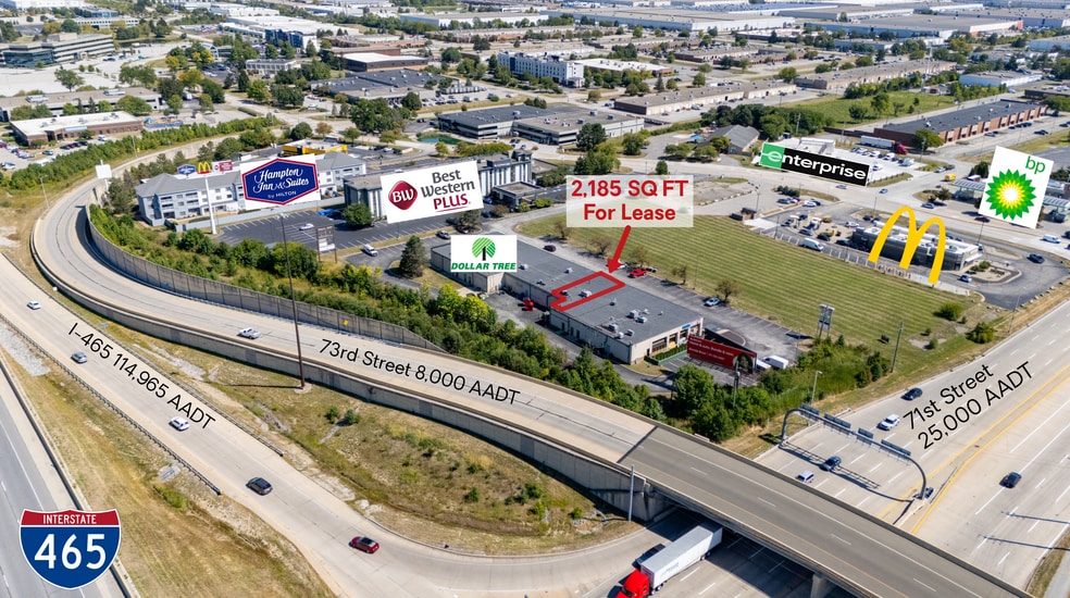 7102-7134 Woodland Dr, Indianapolis, IN for lease - Building Photo - Image 2 of 11