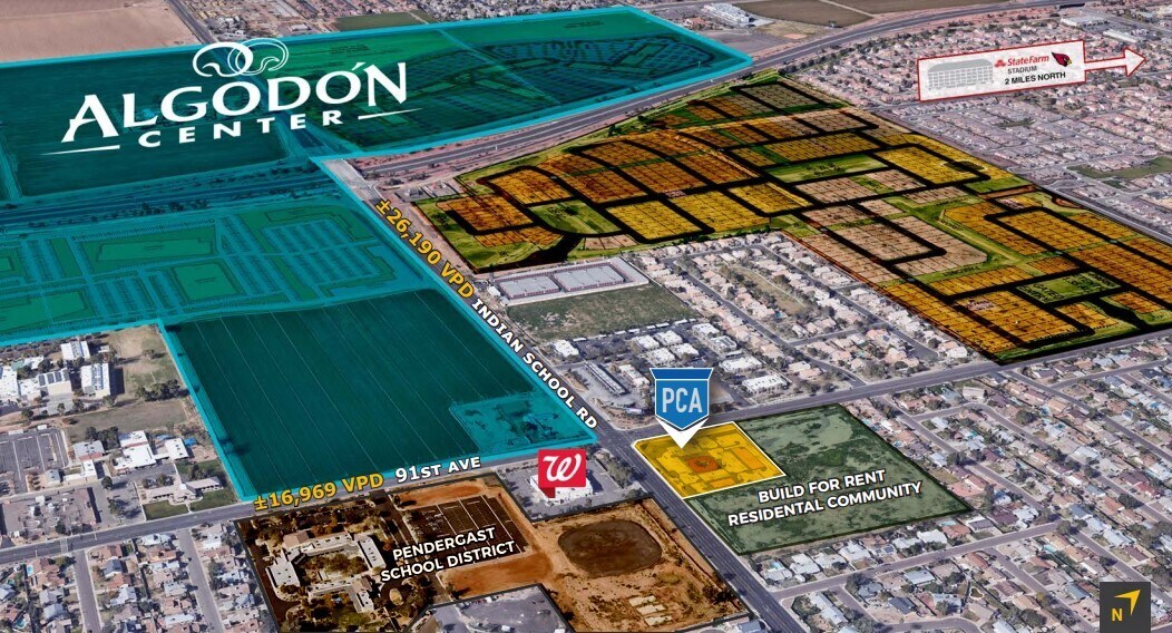 NEC 91st Ave & Indian School Rd, Phoenix, AZ à vendre Photo du bâtiment- Image 1 de 4