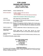 1255-1285 S Main St, Lakeport, CA for lease Site Plan- Image 1 of 4