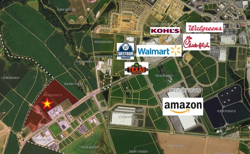 929 Middletown Warwick Rd, Middletown, DE à vendre - Photo du bâtiment - Image 2 de 3