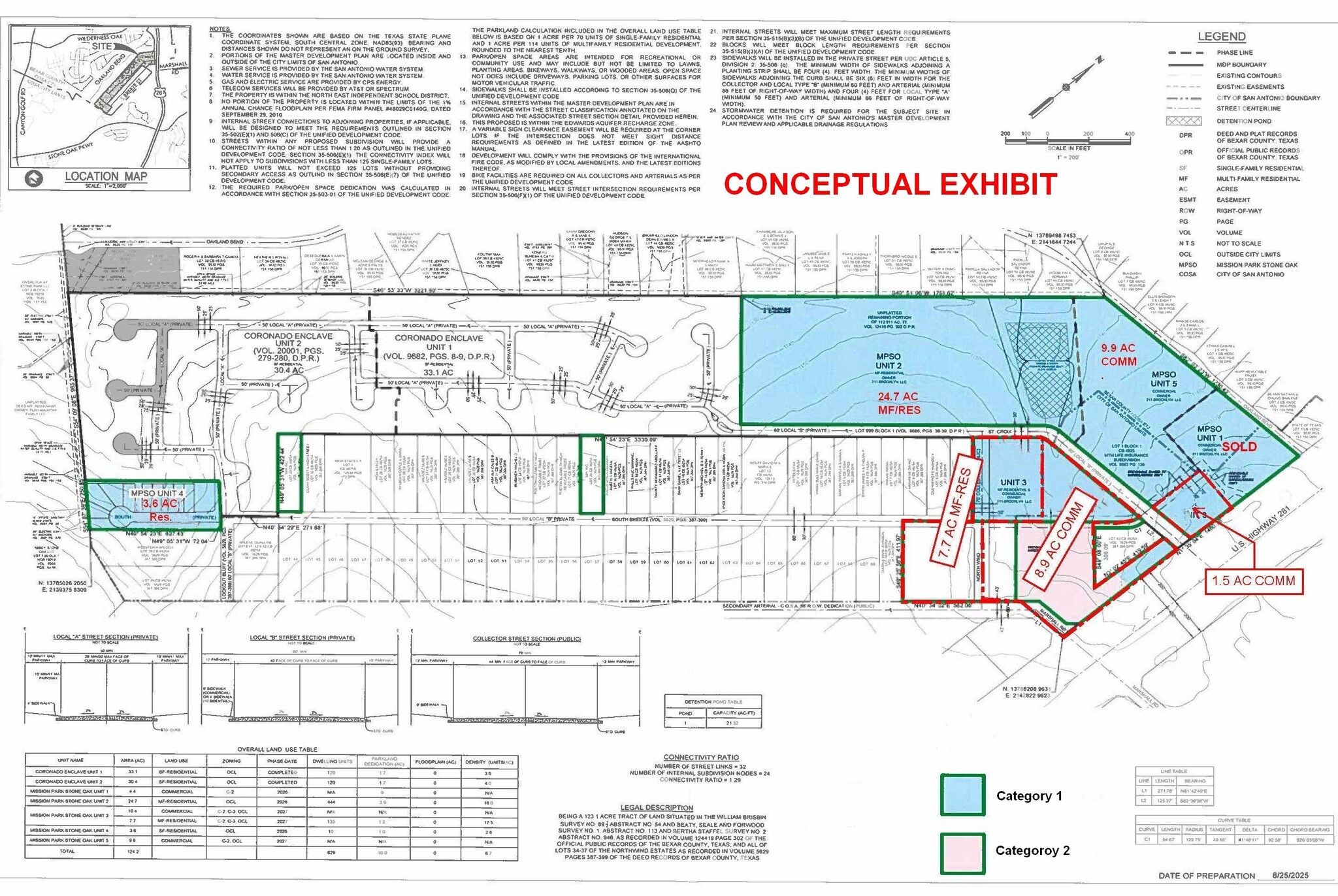 Hwy 281 N and Northwind, San Antonio, TX for sale Site Plan- Image 1 of 2