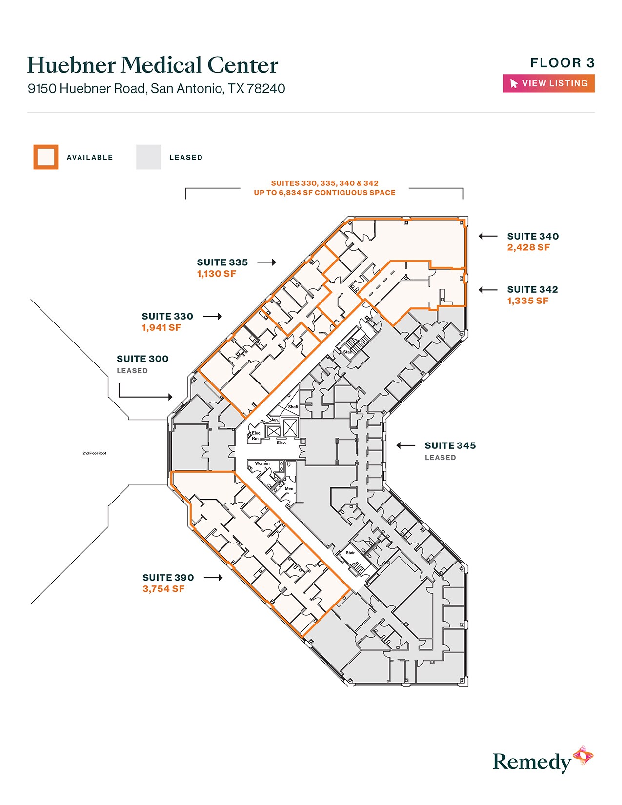 9150 Huebner Rd, San Antonio, TX for lease Floor Plan- Image 1 of 1