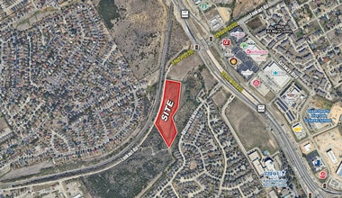 Lookout Rd & Loop 1604, San Antonio, TX - Aerial map view - Image1