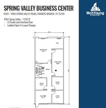 4440-4460 Spring Valley Rd, Dallas, TX for lease Floor Plan- Image 1 of 1