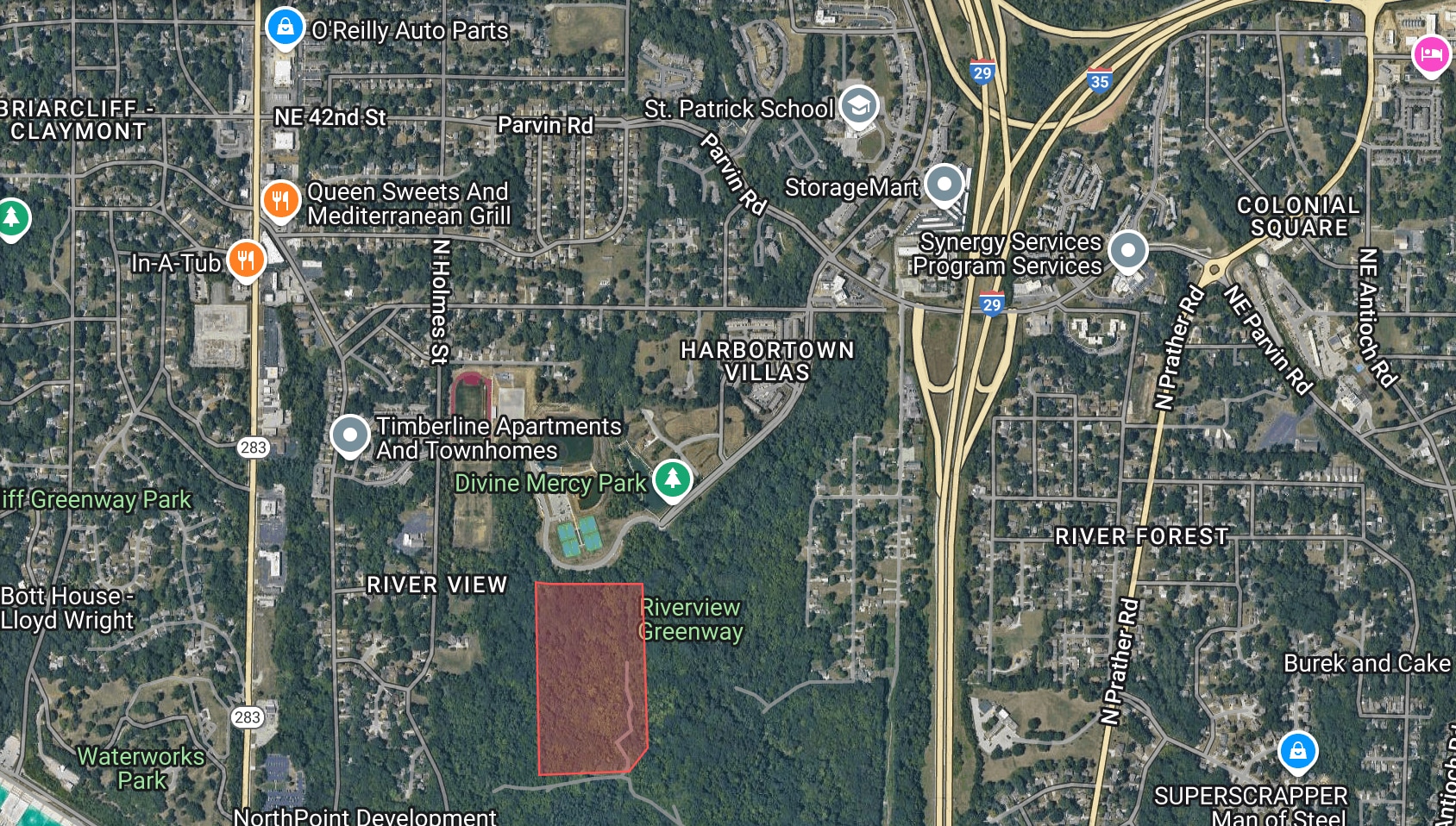 Adjacent Vacant Land portfolio of 2 properties for sale on LoopNet.ca Aerial- Image 1 of 6