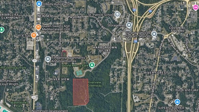 N Lydia Ave, Kansas City, MO - AÉRIEN Vue de la carte