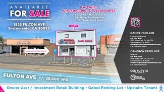 Plus de détails pour 1835 Fulton Ave, Sacramento, CA - Commerce de détail à vendre