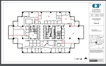200 Front St W, Toronto, ON à louer Plan d’étage- Image 1 de 1