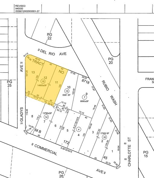 424 S Gladys Ave, San Gabriel, CA for lease - Plat Map - Image 2 of 2