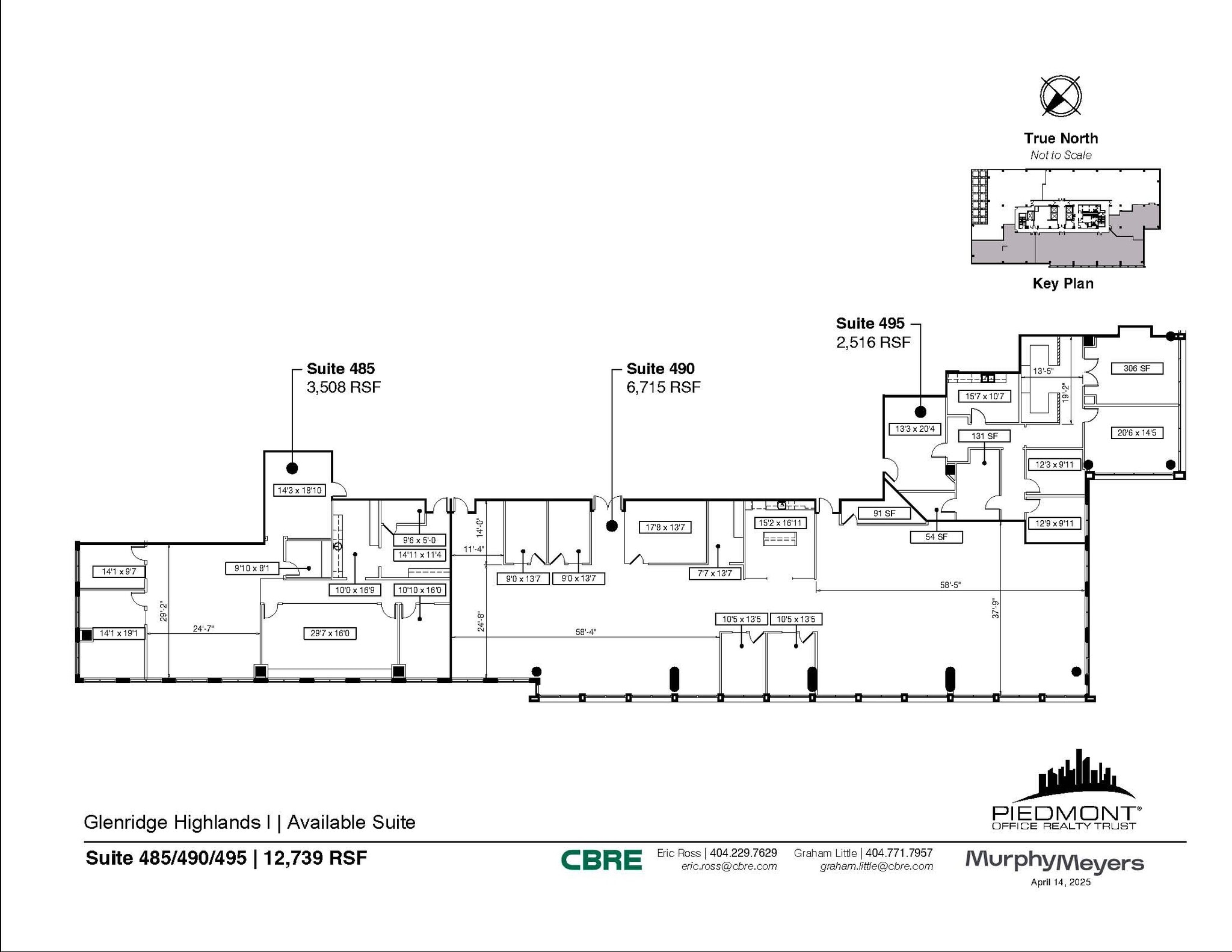5555 Glenridge Connector, Atlanta, GA à louer Plan d’étage- Image 1 de 1