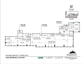 5555 Glenridge Connector, Atlanta, GA à louer Plan d’étage- Image 1 de 1