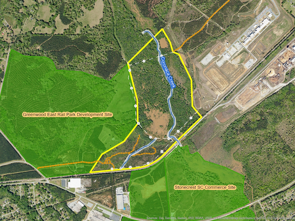 Old Brickyard Road, Greenwood, SC for sale Aerial- Image 1 of 3