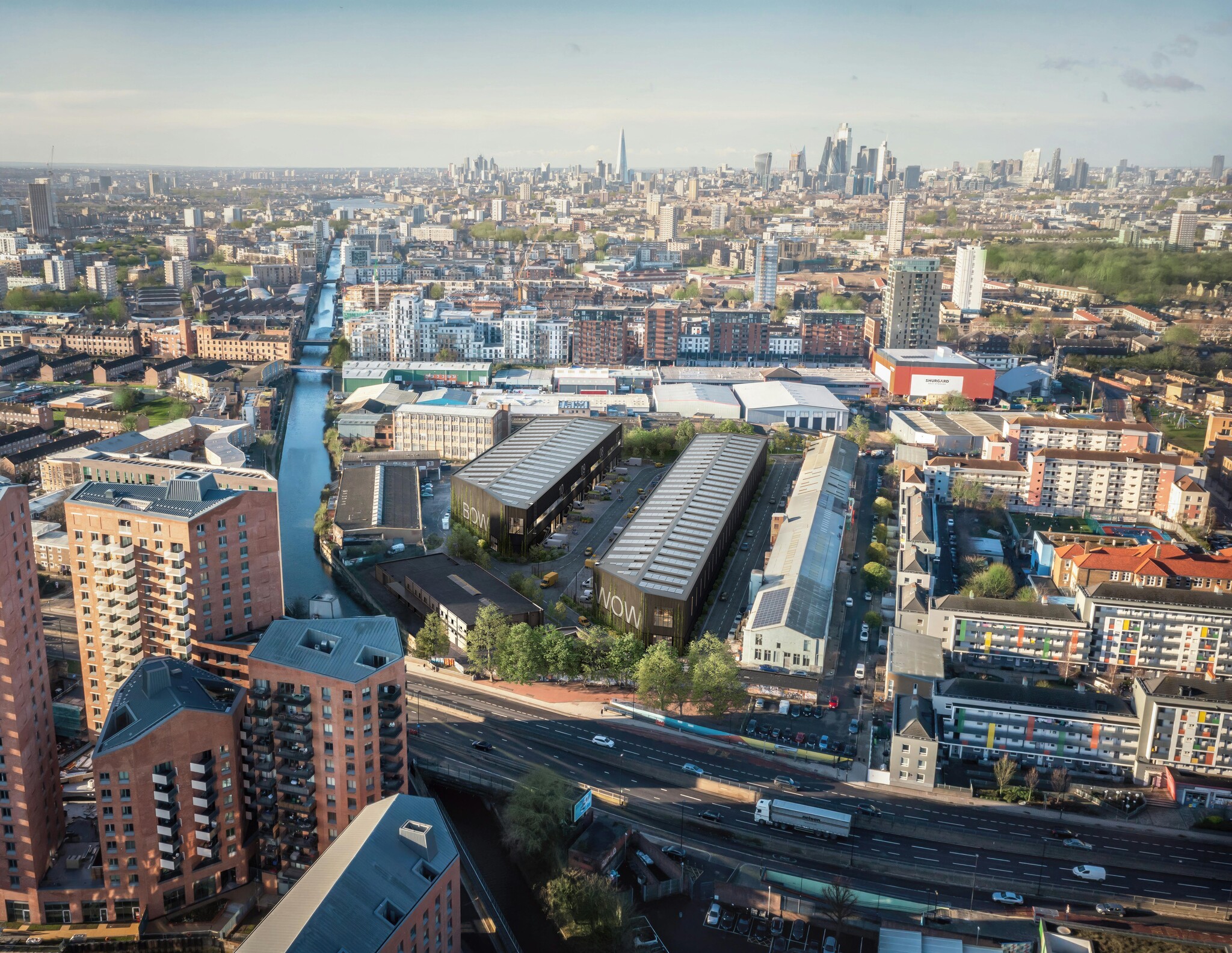 1-5 Empson St, Londres à louer Photo du bâtiment- Image 1 de 5