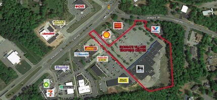 6403-6429 Iron Bridge Pl, Richmond, VA - Aerial  map view