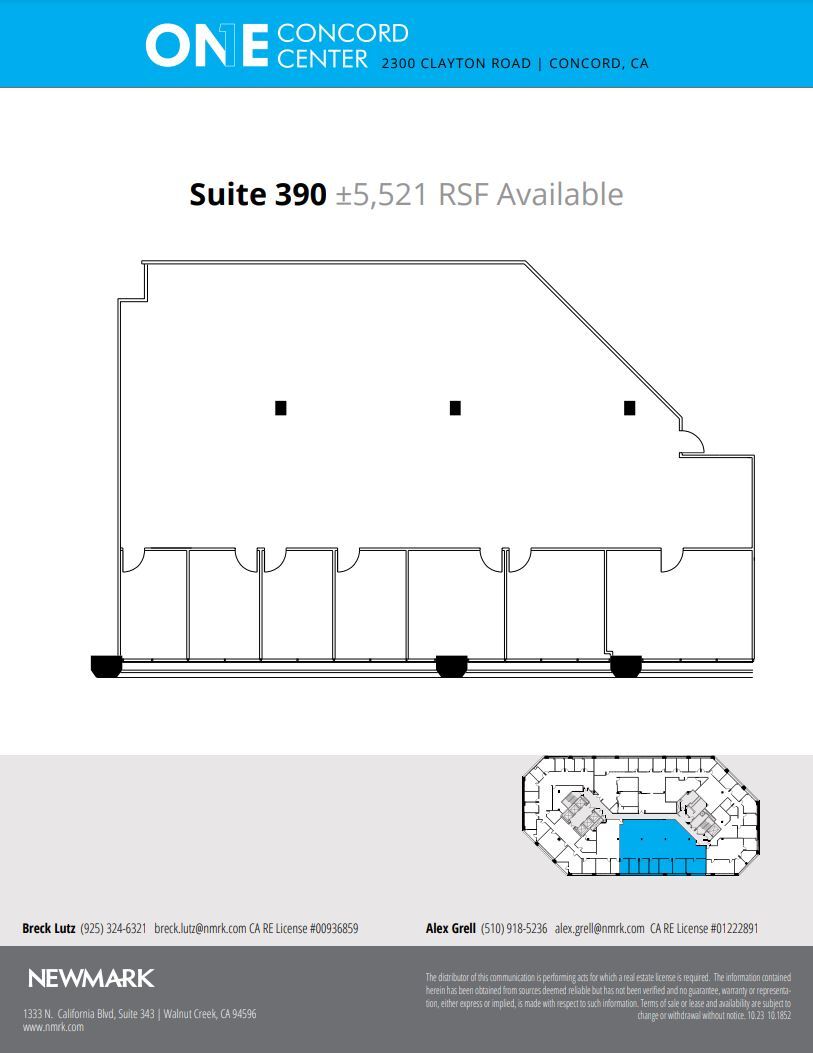 2300 Clayton Rd, Concord, CA for lease Floor Plan- Image 1 of 1