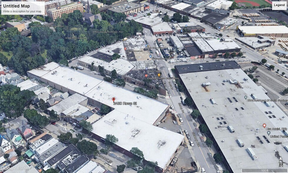 2480 Rowe St, Bronx, NY for lease - Building Photo - Image 2 of 7