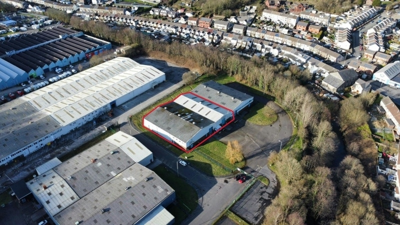 Abergorki Industrial Estate, Treorchy for sale - Aerial - Image 2 of 5