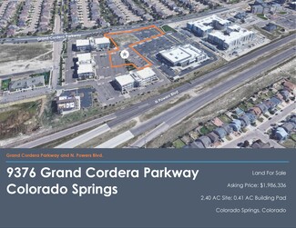 More details for 9376 Grand Cordera Pky, Colorado Springs, CO - Land for Sale