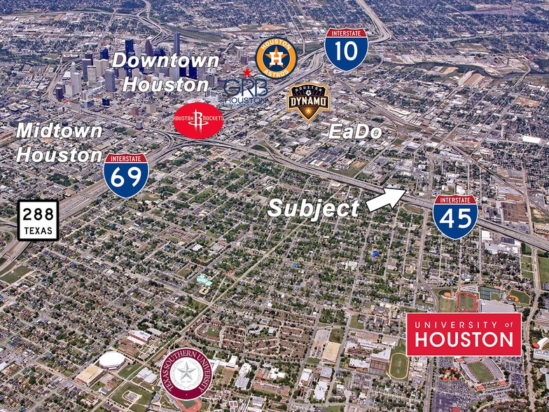 3403 Gulf Fwy, Houston, TX à vendre - Goad Map - Image 2 de 13