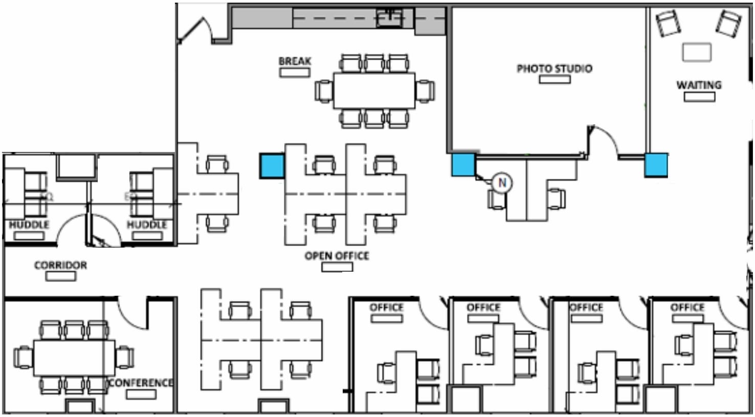 84 S 10th St, Minneapolis, MN for lease Floor Plan- Image 1 of 7