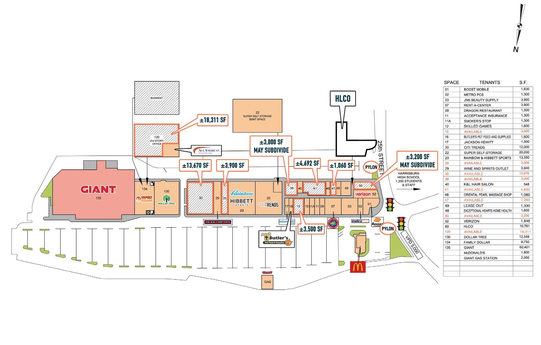 130 Kline Plz, Harrisburg, PA for lease Site Plan- Image 1 of 1