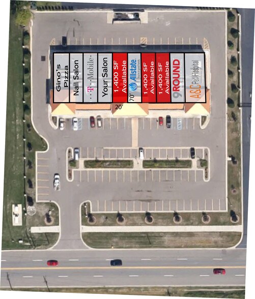 46670 Pontiac Trl, Commerce Township, MI à louer - Plan de site - Image 2 de 4