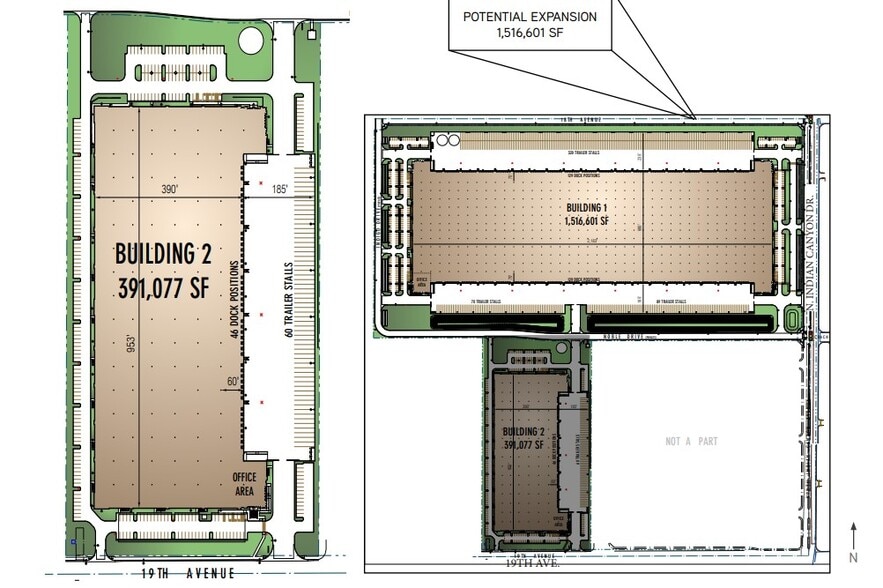 SWC N. Indian Canyon Dr & 18th Ave, North Palm Springs, CA for lease - Building Photo - Image 2 of 2