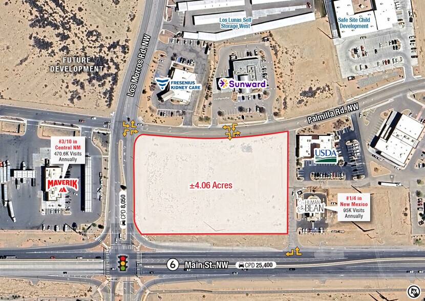 Main, Los Lunas, NM à vendre - Photo du bâtiment - Image 2 de 4