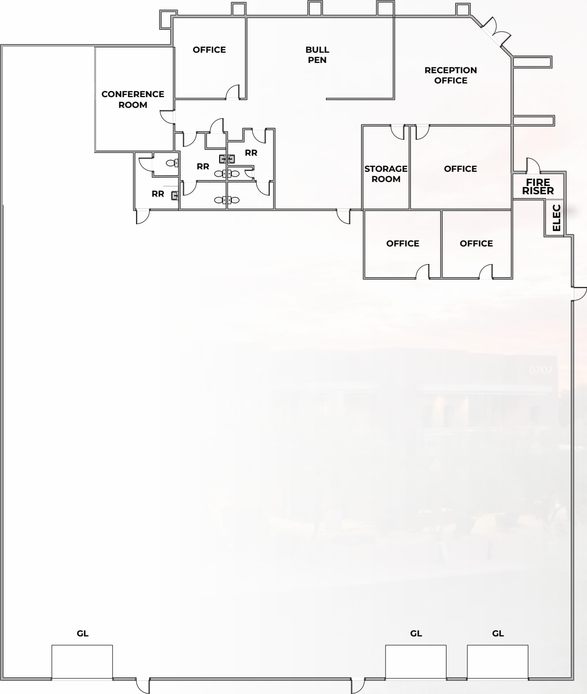 1455 W Scott Ave, Gilbert, AZ for lease Floor Plan- Image 1 of 1