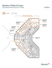 9150 Huebner Rd, San Antonio, TX à louer Plan d’étage- Image 1 de 1