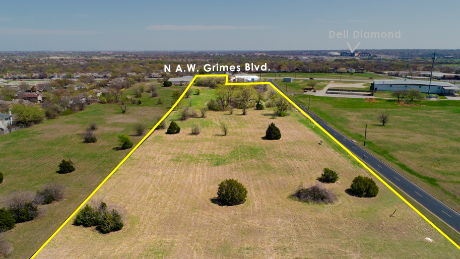 1890 S A W Grimes Blvd, Round Rock, TX for sale - Aerial - Image 1 of 1