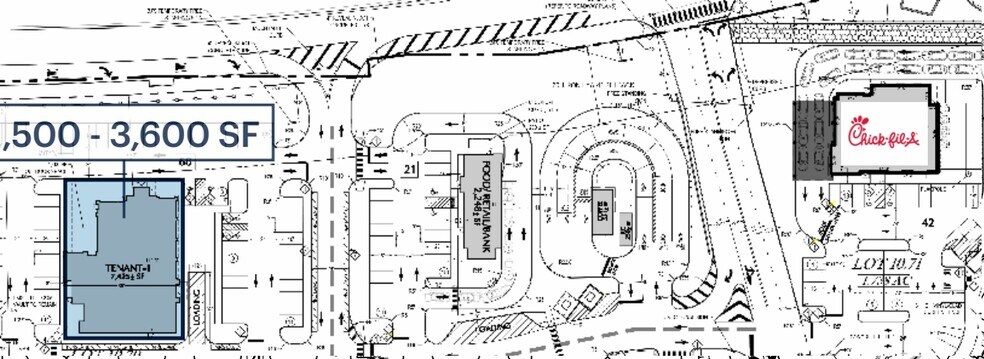 851 Route 10, Whippany, NJ for lease - Site Plan - Image 1 of 4