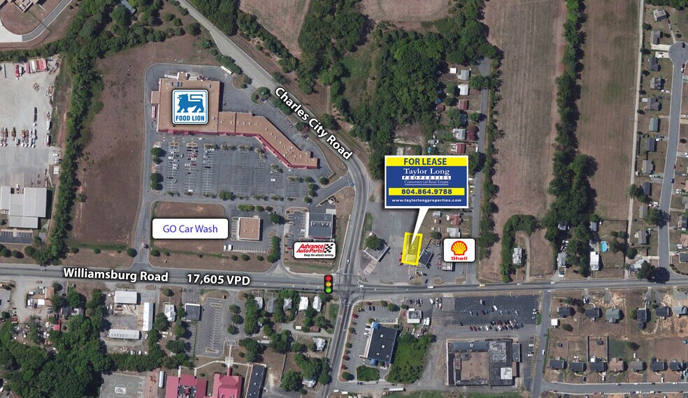 2709 Williamsburg Rd, Richmond, VA à louer - Aérien - Image 2 de 11