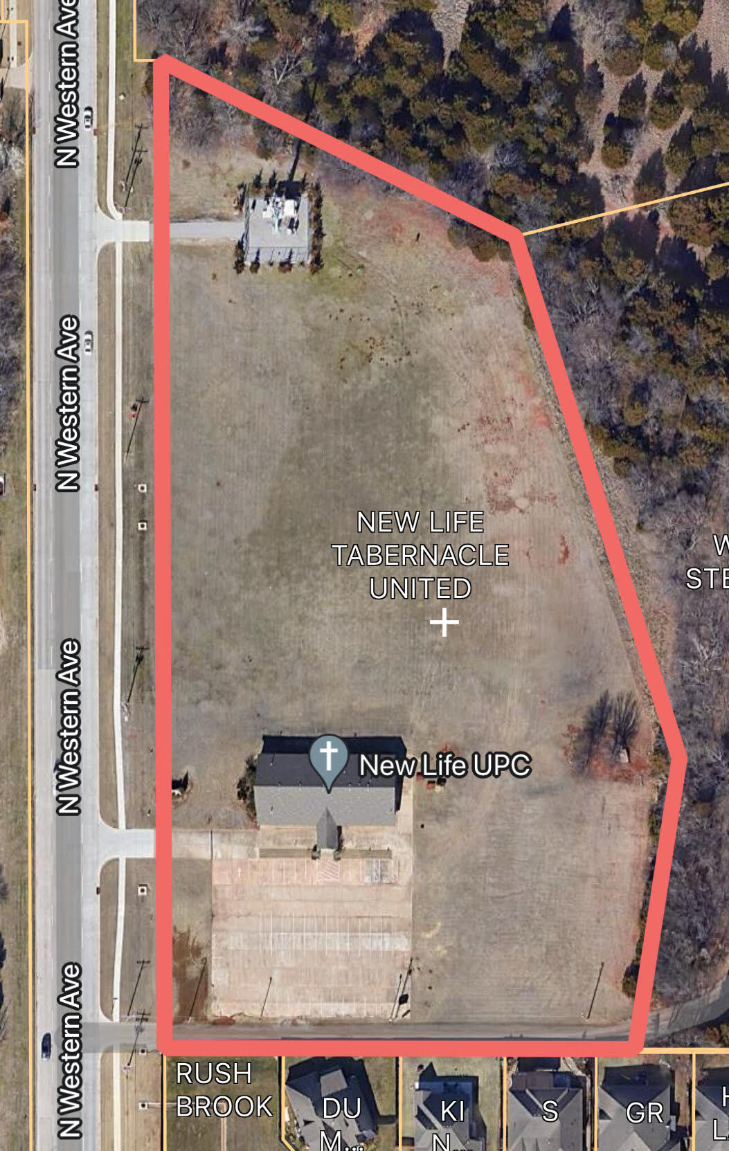 18910 Western Ave, Edmond, OK à vendre Aérien- Image 1 de 3