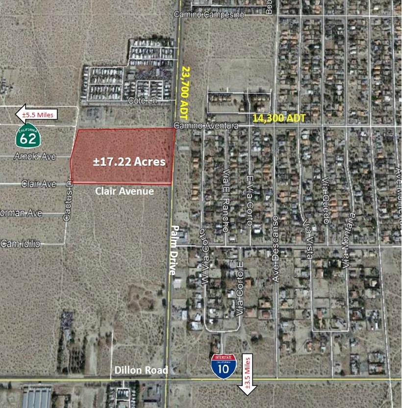 Palm Dr, Desert Hot Springs, CA for sale Primary Photo- Image 1 of 2