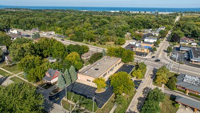 644 Sheridan Rd, Winthrop Harbor, IL - AERIAL  map view