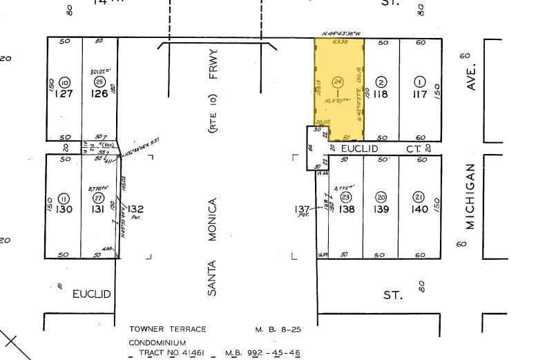 1750 14th St, Santa Monica, CA à vendre - Plan cadastral - Image 2 de 14