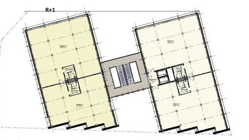Bureau dans Strasbourg à vendre - Plan d’étage - Image 3 de 5