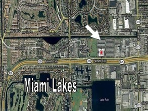 6187 NW 167th St, Miami Lakes, FL - AERIAL  map view