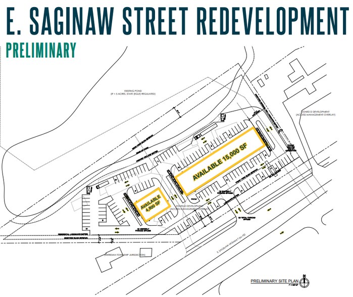 7113 Saginaw Hwy, East Lansing, MI à louer - Photo principale - Image 1 de 1