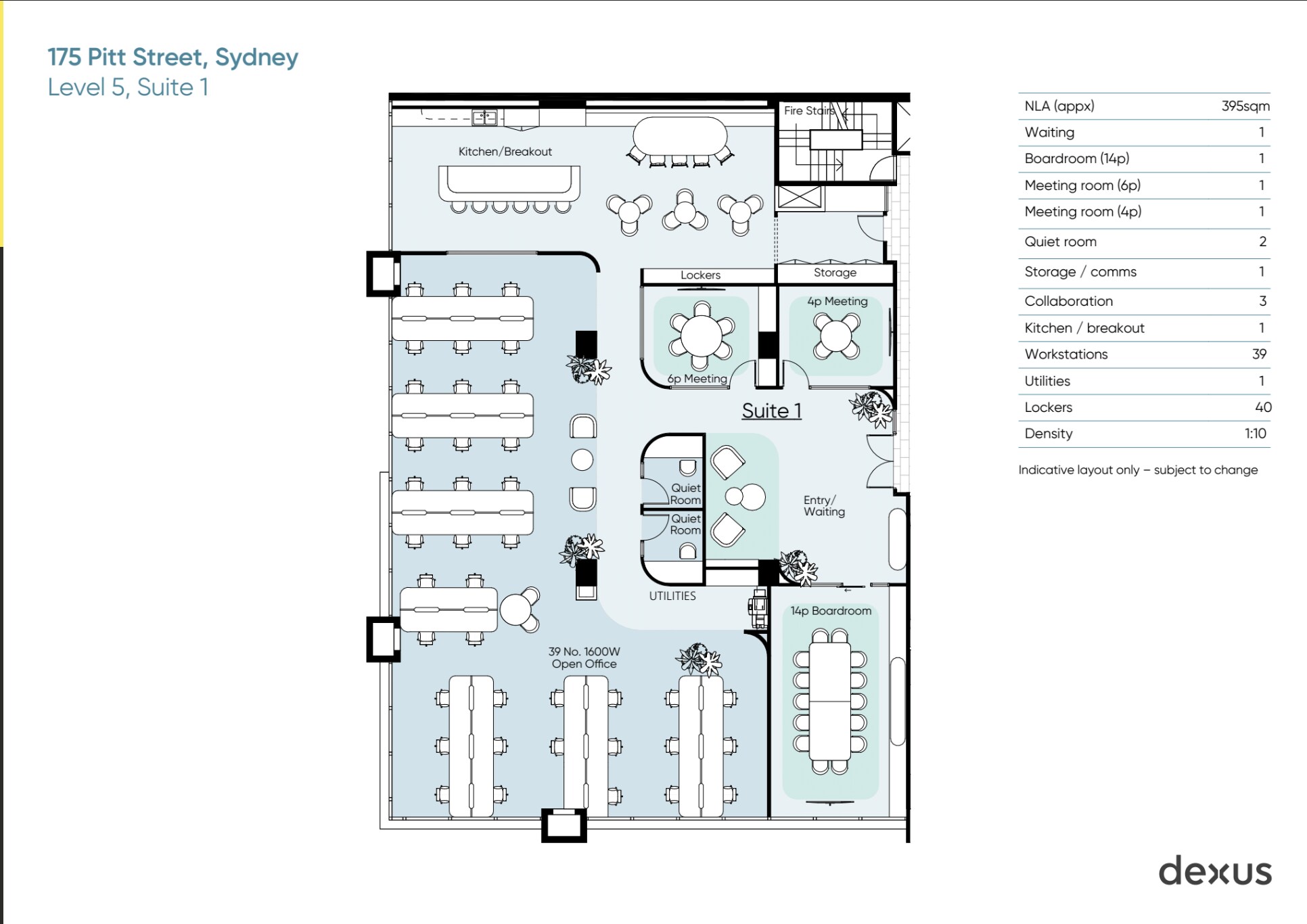 175 Pitt St, Sydney à louer Plan d’étage- Image 1 de 1