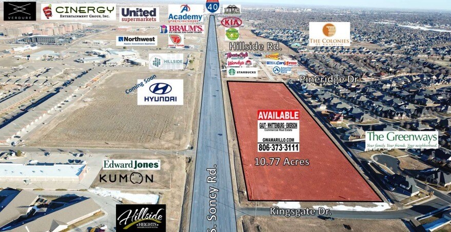 6643 S Soncy Rd, Amarillo, TX à vendre Photo du bâtiment- Image 1 de 2