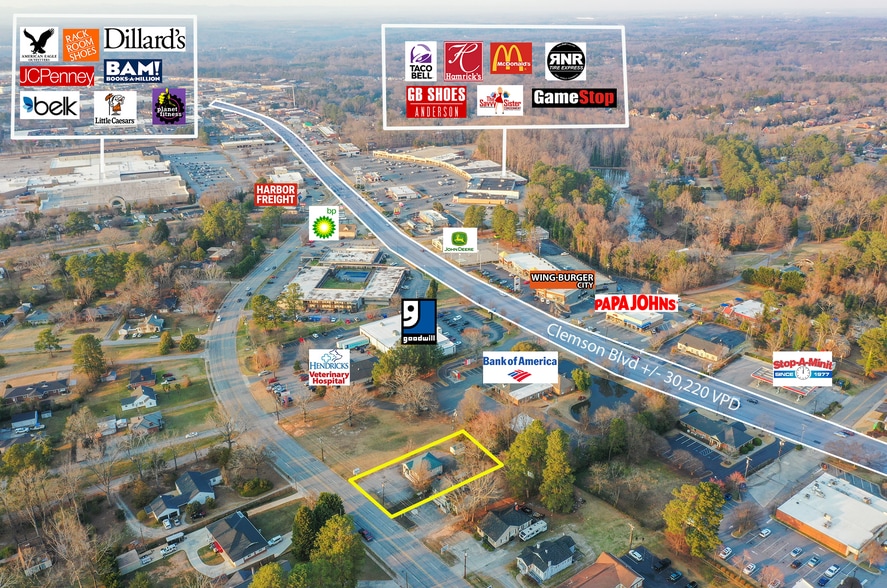 2816 E North Ave, Anderson, SC for sale - Building Photo - Image 2 of 20