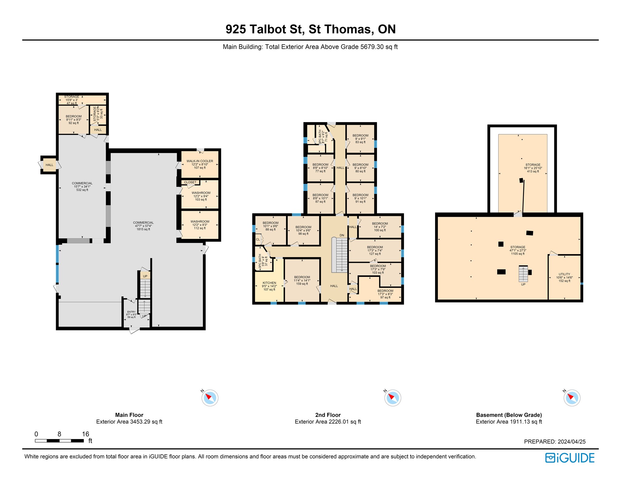 925 Talbot St, St Thomas, ON à vendre Plan de site- Image 1 de 2